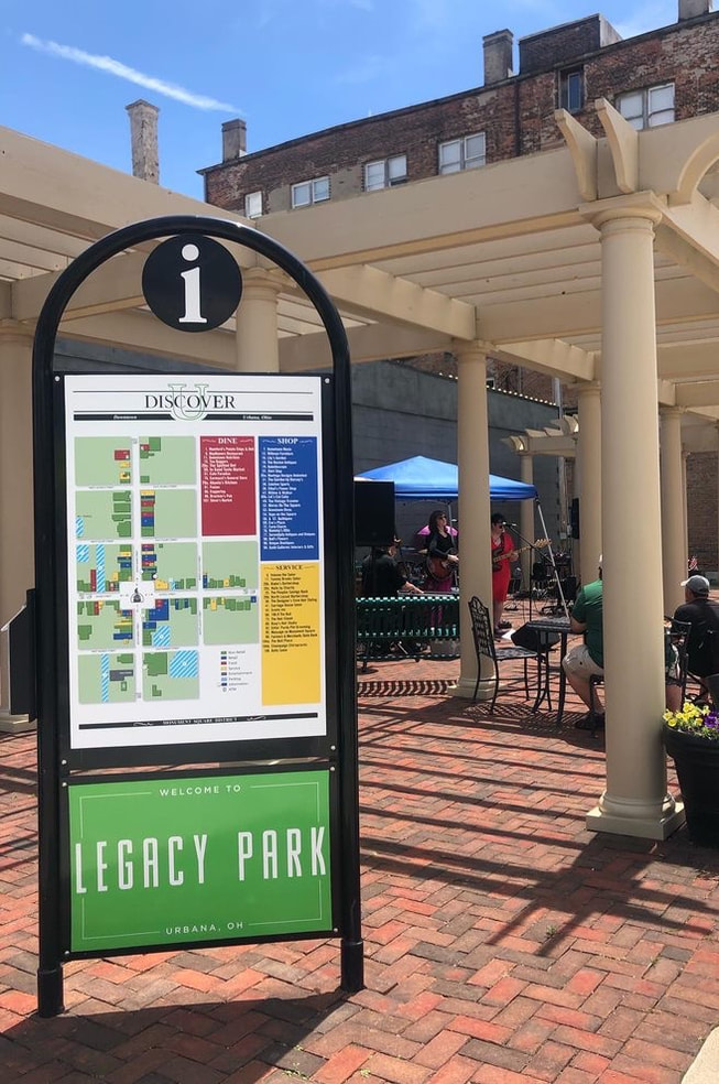 Legacy Park Downtown Shopping Map