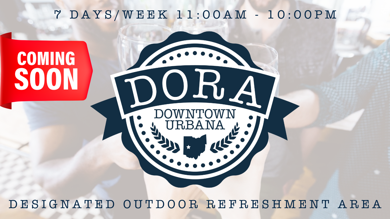 Urbana DORA Downtown Outdoor Refreshment Area