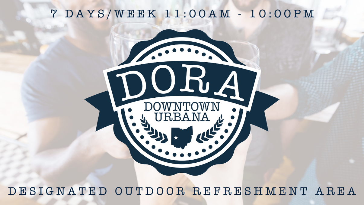 Urbana DORA Downtown Outdoor Refreshment Area